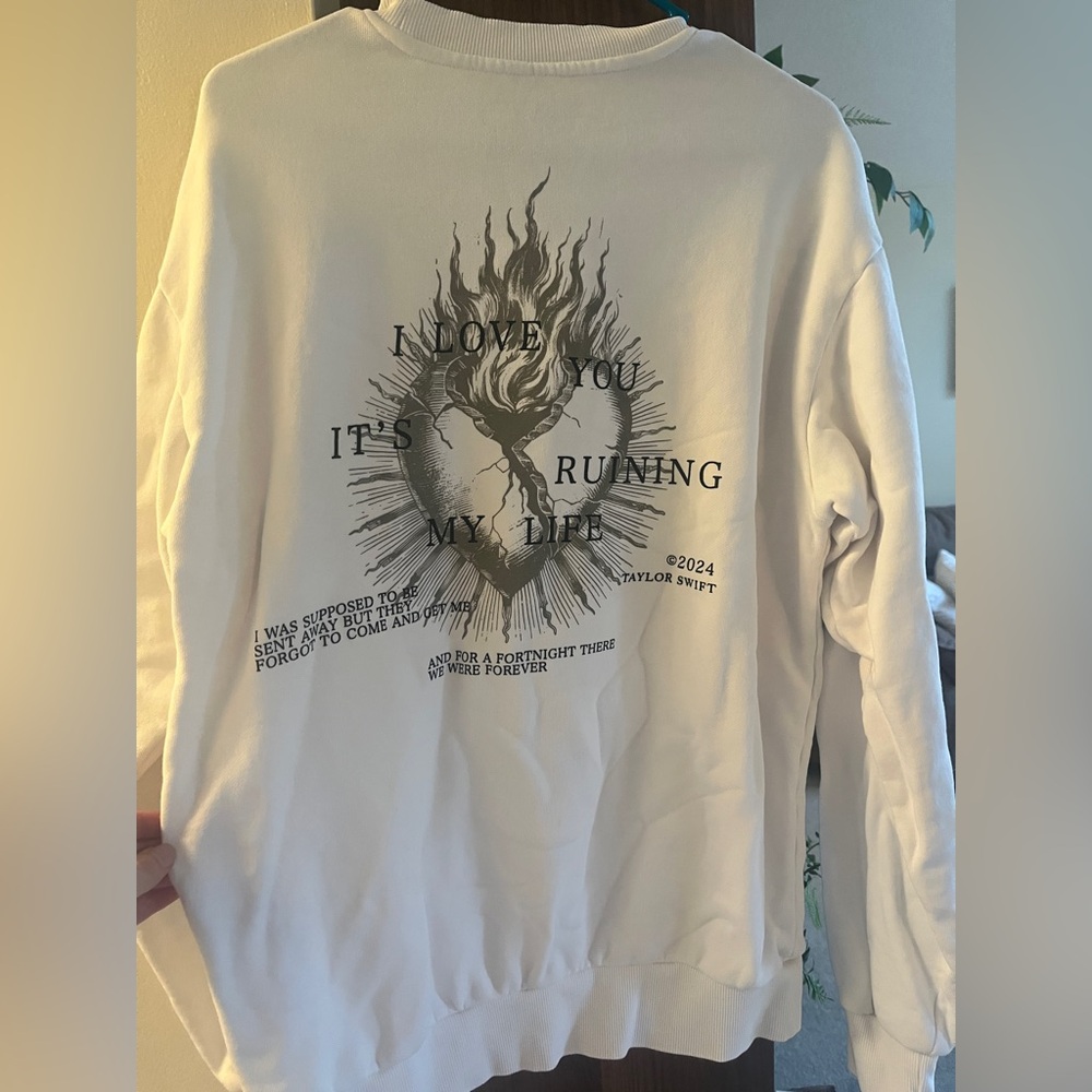 Taylor Swift They Forgot to Come and Get Me Crew Neck